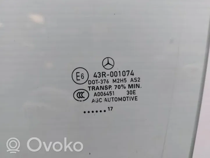 Mercedes-Benz GLE AMG (W166 - C292) Etuoven ikkunalasi, neliovinen malli 