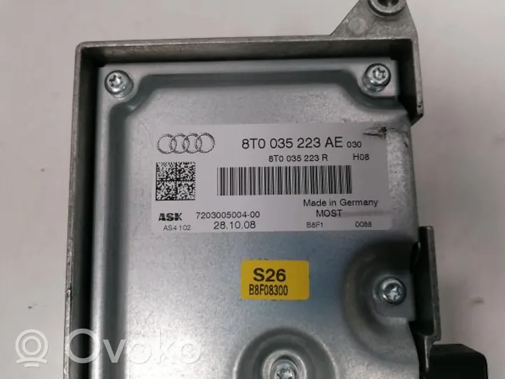 Audi A4 S4 B8 8K Other control units/modules 