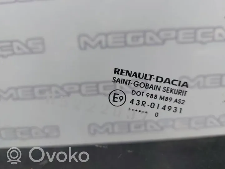 Dacia Sandero Takaoven ikkunalasi 