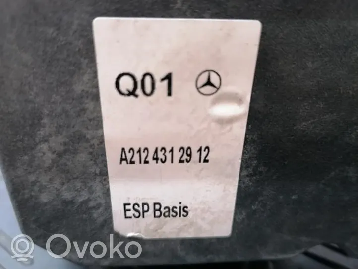 Mercedes-Benz E C207 W207 Pompa ABS 