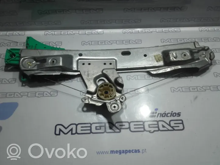 Opel Astra J Rear window lifting mechanism without motor 