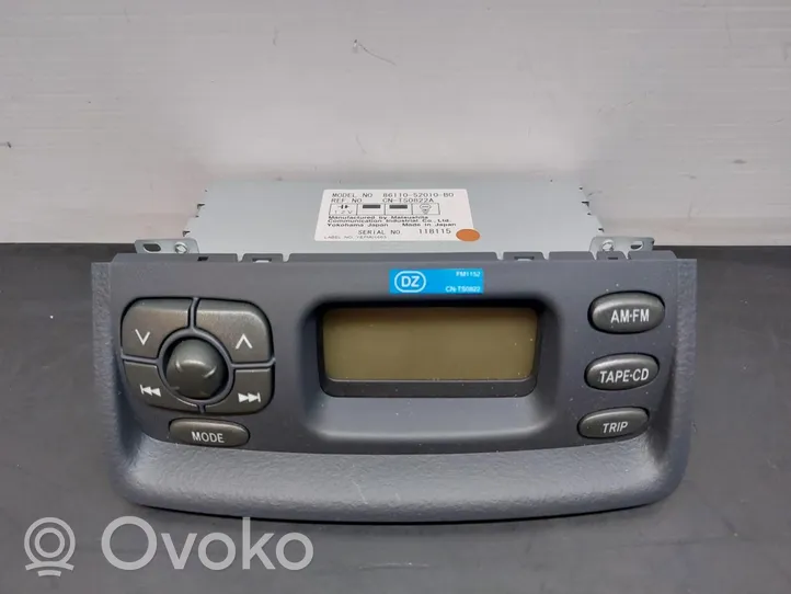 Toyota Yaris Unità principale autoradio/CD/DVD/GPS 
