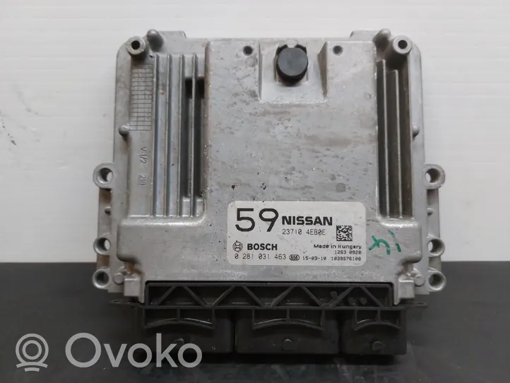 Nissan Qashqai Calculateur moteur ECU 