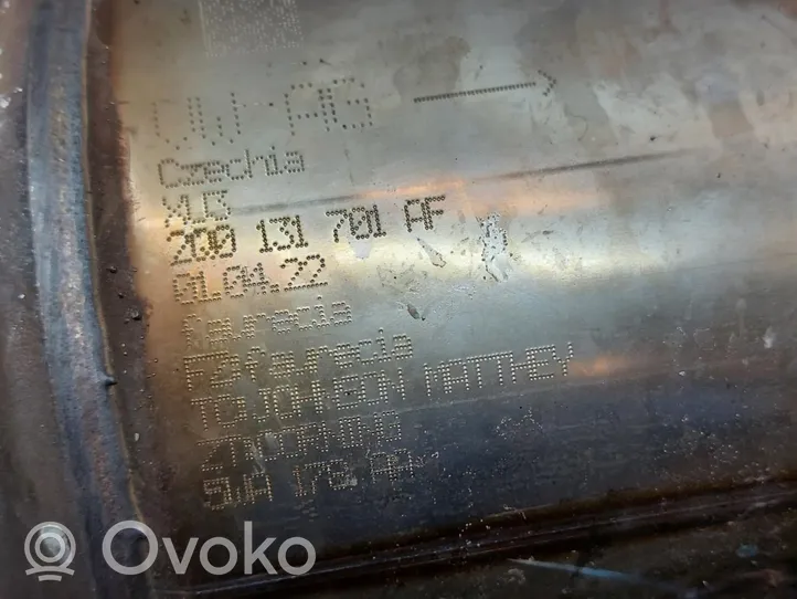 Volkswagen Polo VI AW Filtr cząstek stałych Katalizator / FAP / DPF 