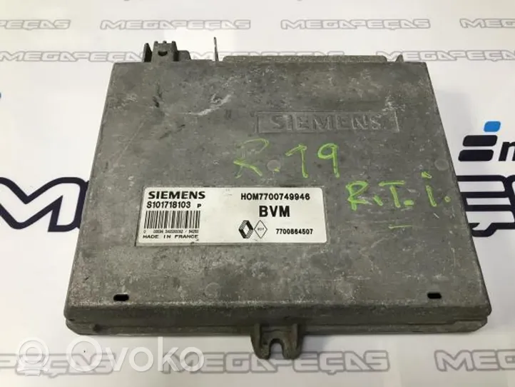 Renault 19 Sterownik / Moduł ECU 