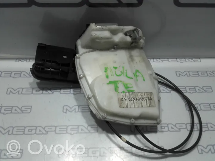 Opel Agila B Rear door lock 