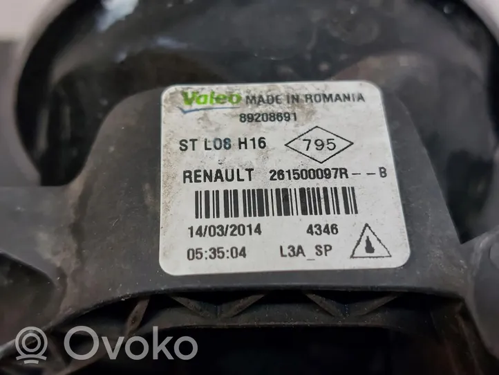 Renault Clio IV Priešrūkinis žibintas priekyje 