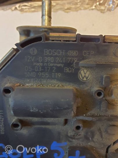 Volkswagen Golf Plus Mechanizm i silniczek wycieraczek szyby przedniej / czołowej 5M0955119