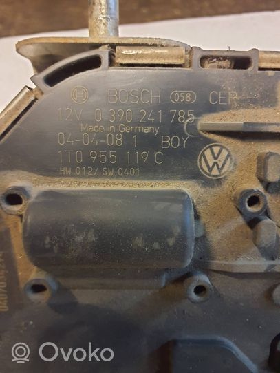 Volkswagen Touran I Wischergestänge Wischermotor vorne 1T0955119C