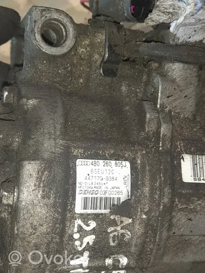 Audi A6 S6 C5 4B Ilmastointilaitteen kompressorin pumppu (A/C) 4B0260805J