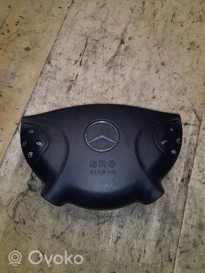 Mercedes-Benz E W211 Poduszka powietrzna Airbag kierownicy 61245240F