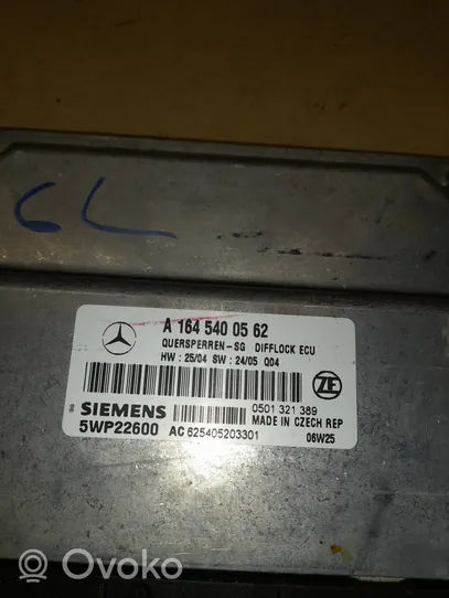 Mercedes-Benz GL X164 Gateway vadības modulis A1645400562