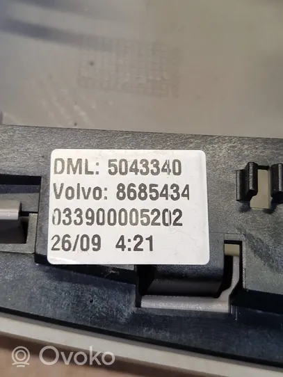 Volvo S80 Éclairage lumière plafonnier avant 8637559