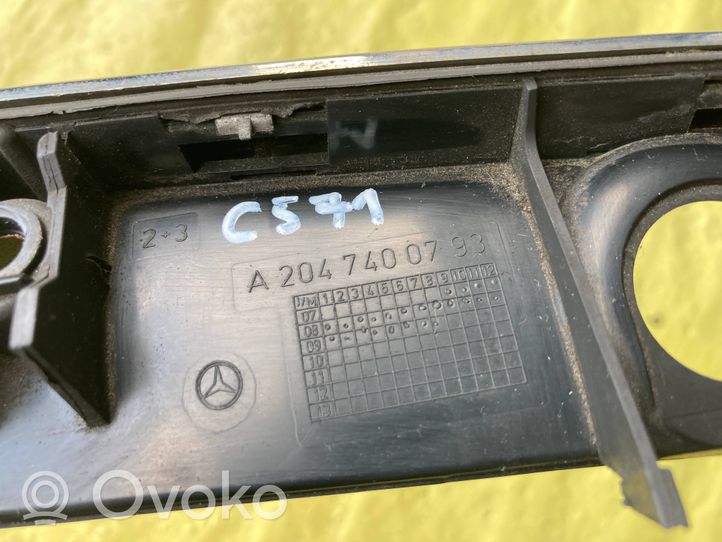 Mercedes-Benz C AMG W204 Galinio dangčio numerio apšvietimo juosta A2047400793