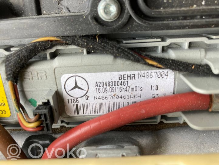 Mercedes-Benz C AMG W204 Scatola climatizzatore riscaldamento abitacolo assemblata A2046800155