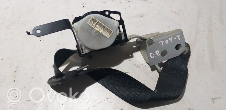 Toyota Avensis T250 Ceinture de sécurité arrière 