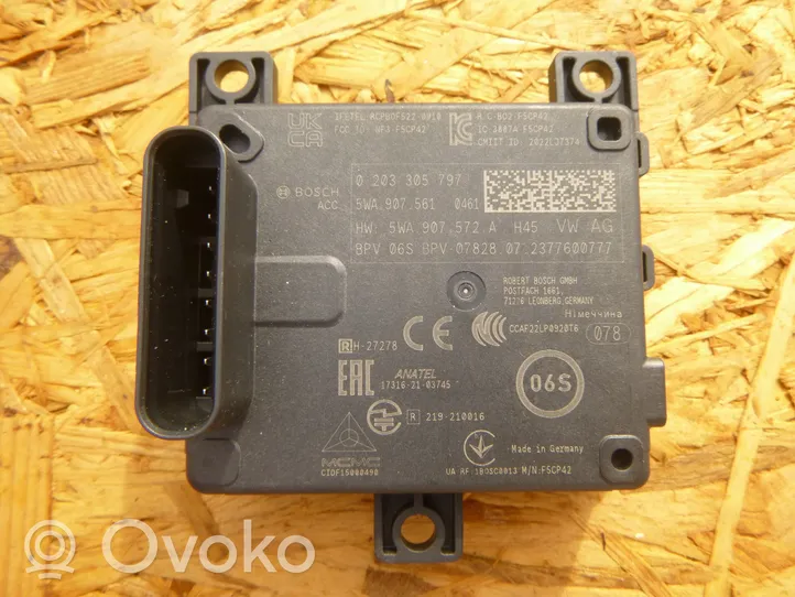 Volkswagen Golf VIII Sensore radar Distronic 5WA907561