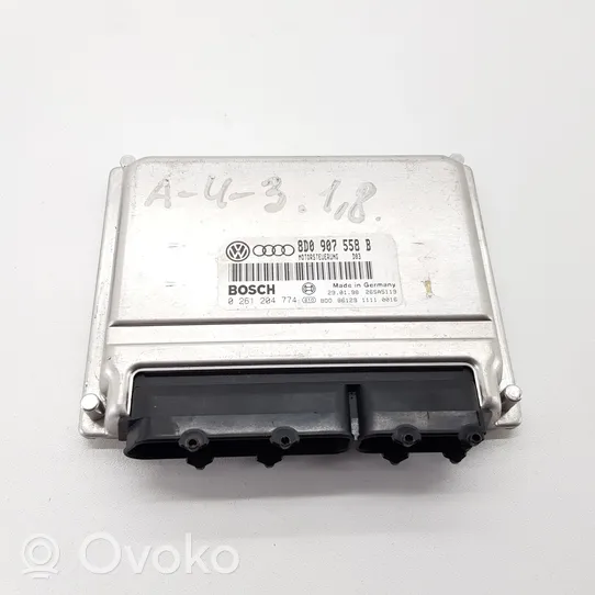 Volkswagen PASSAT B5 Kit calculateur ECU et verrouillage 8D0907558B