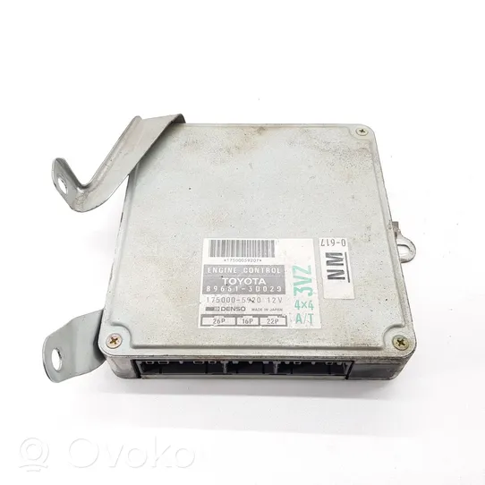 Toyota 4 Runner N120 N130 Sterownik / Moduł ECU 896613D020