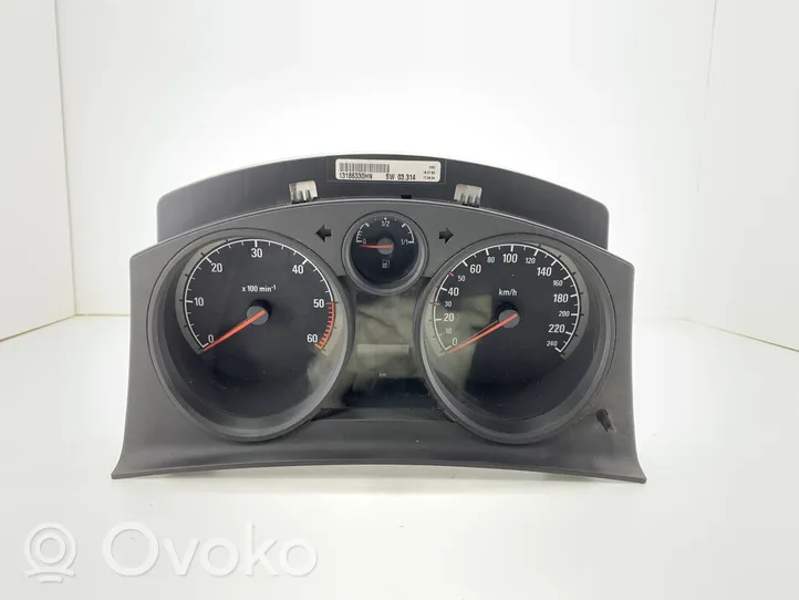 Opel Astra H Compteur de vitesse tableau de bord 13186330HN