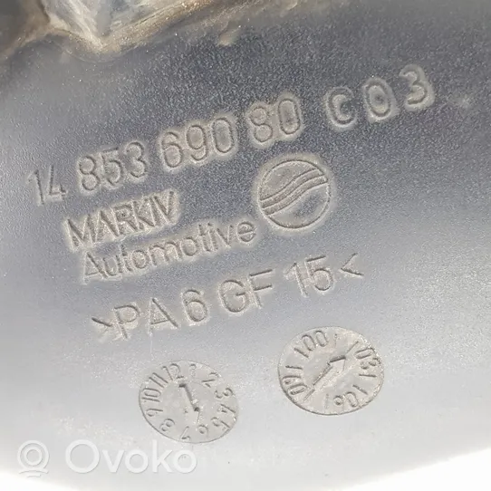 Peugeot 807 Ohjaamon sisäilman ilmakanava 1485369080