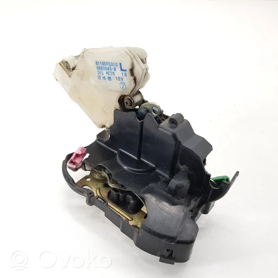 Subaru Impreza I Serrure de porte avant 0892043B