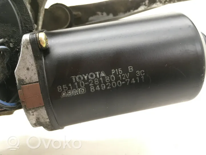 Toyota Previa (XR30, XR40) II Mechanizm i silniczek wycieraczek szyby przedniej / czołowej 8511028180