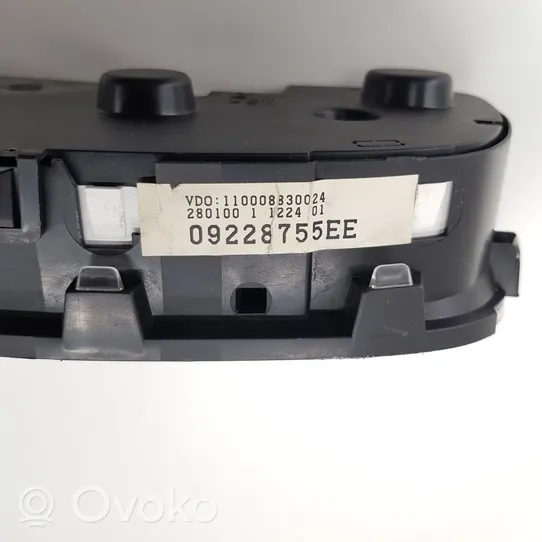 Opel Astra G Compteur de vitesse tableau de bord 1100008830024