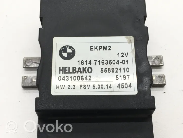 BMW 5 E60 E61 Injection control unit/module 7163504