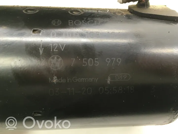 BMW 3 E46 Starter motor 7505979