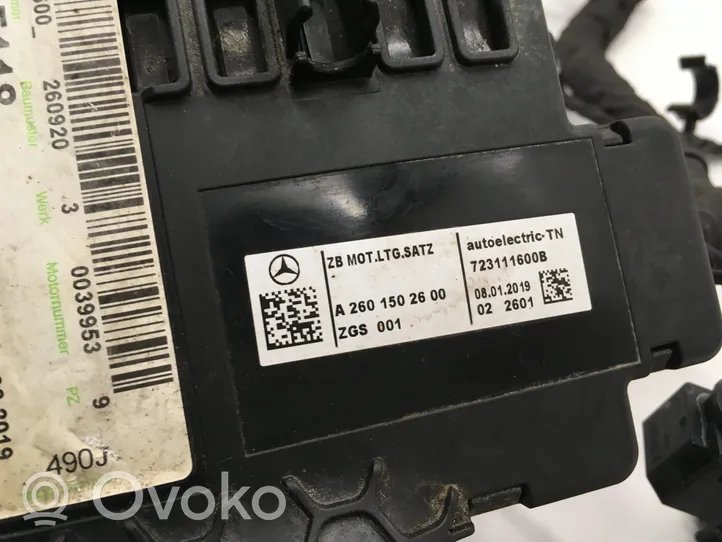 Mercedes-Benz A W177 AMG Cablaggio per l’installazione del motore A2600100600