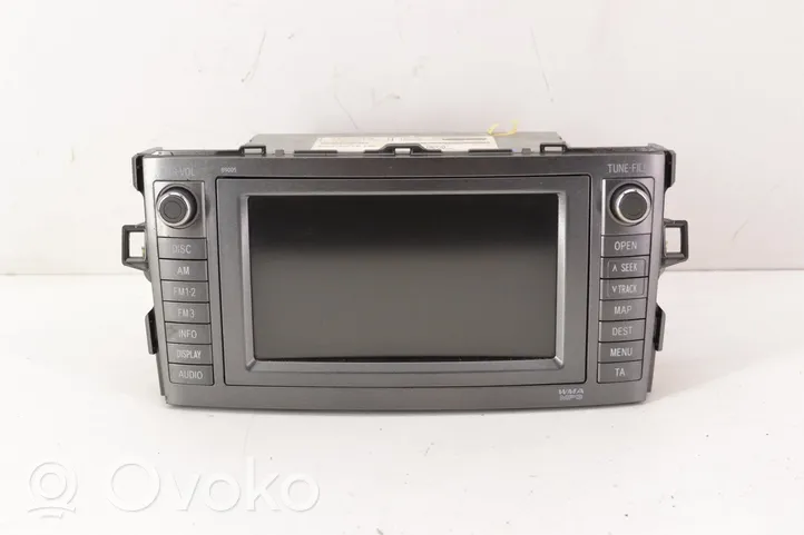 Toyota Auris 150 Panel / Radioodtwarzacz CD/DVD/GPS CQXT0870AJ