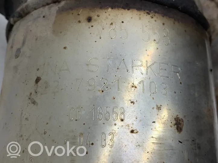 BMW 5 E39 Filtr cząstek stałych Katalizator / FAP / DPF 2227921103