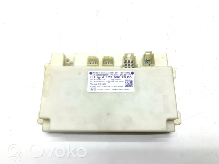 Mercedes-Benz E A207 Keyless (KESSY) go control unit/module A1729007900