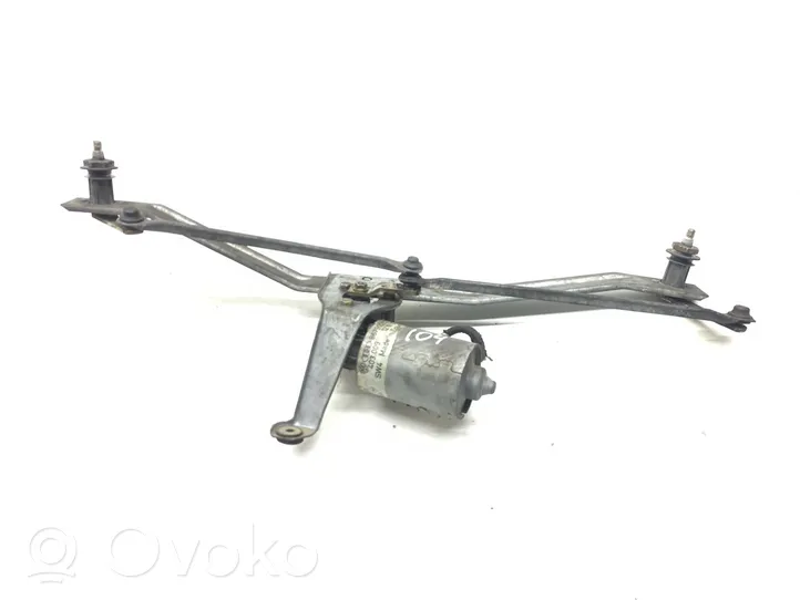 Volkswagen Polo II 86C 2F Motor y varillaje del limpiaparabrisas delantero 867955113