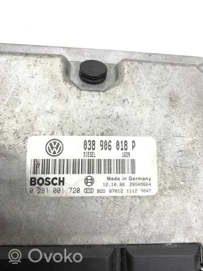 Volkswagen PASSAT B5 Variklio valdymo blokas 038906018P