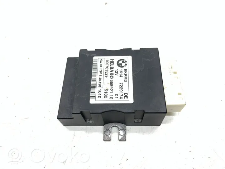 BMW X5 E70 Fuel injection pump control unit/module 7229174