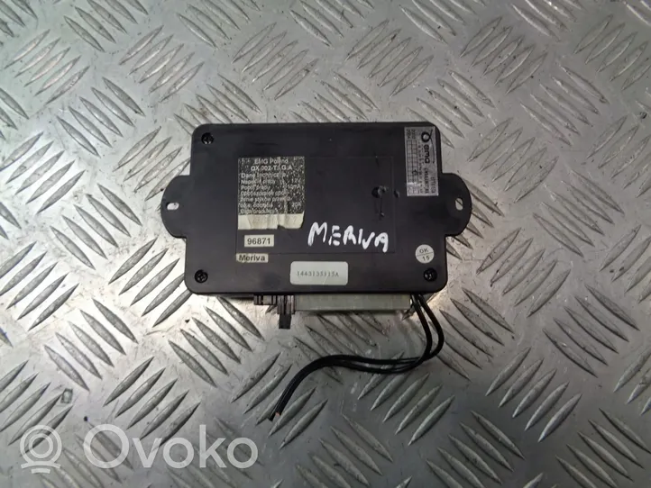 Opel Meriva A Boîtier module alarme QX002