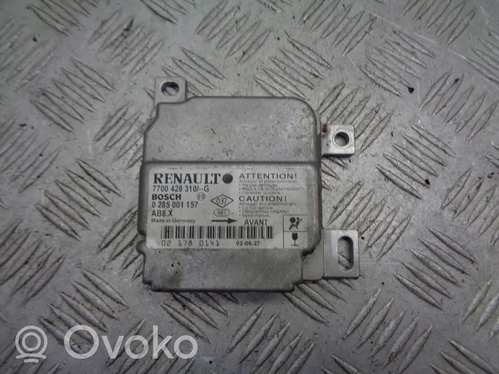 Renault Thalia I Module de contrôle airbag 7700428310