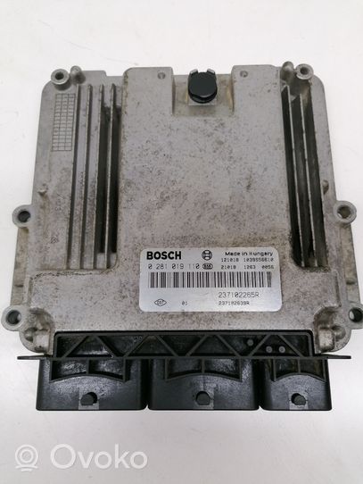 Renault Master III Engine control unit/module 237102265R