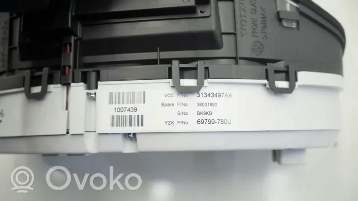 Volvo XC60 Tachometer 31343497