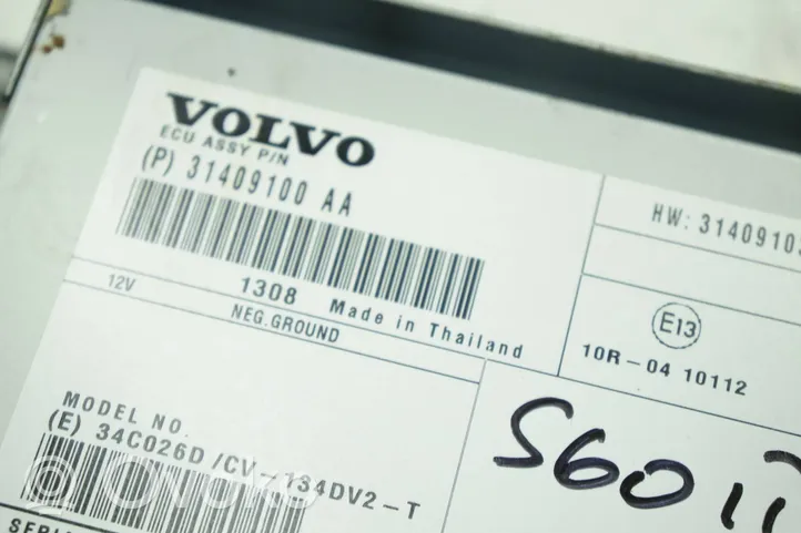 Volvo S60 Sound amplifier 31409100