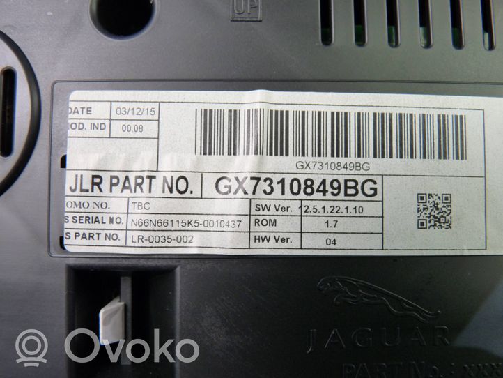 Jaguar XE Nopeusmittari (mittaristo) GX7310849BG