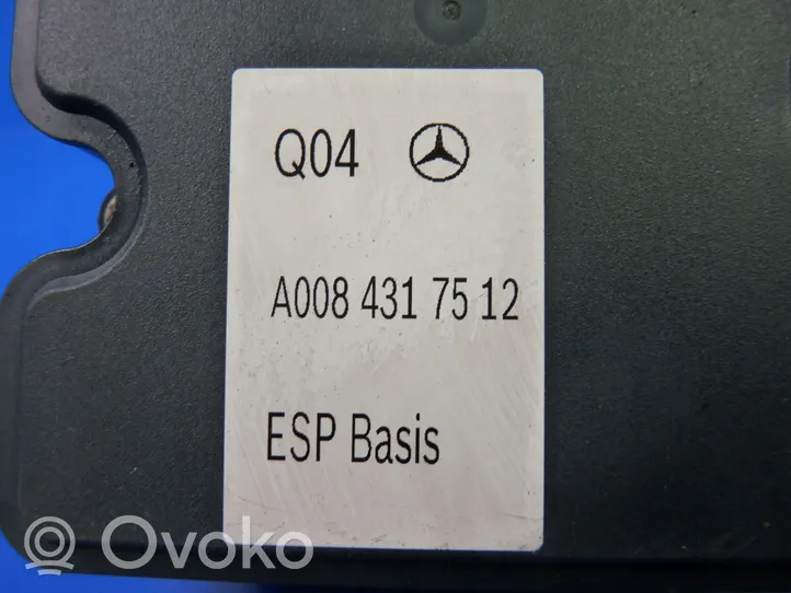Mercedes-Benz A W176 Pompe ABS A0084317512
