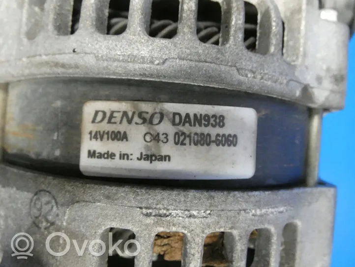 Toyota Verso Generaattori/laturi 0210806060