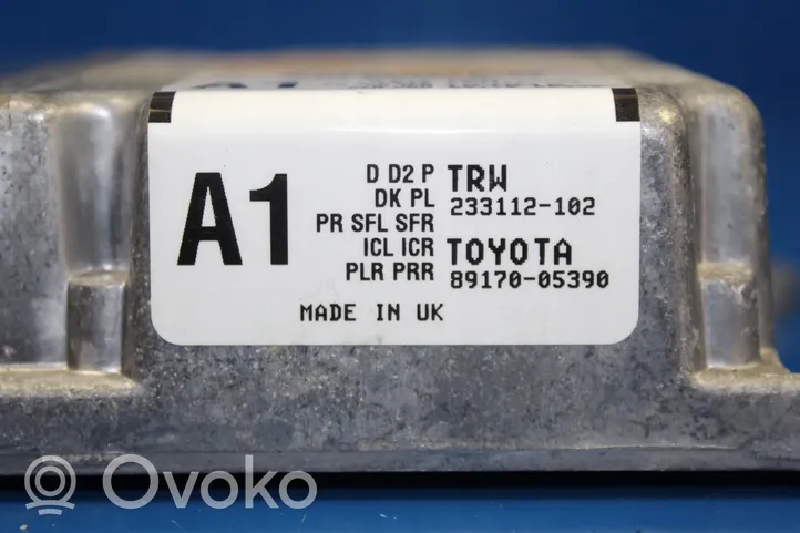 Toyota Avensis T270 Module de contrôle airbag 8917005390