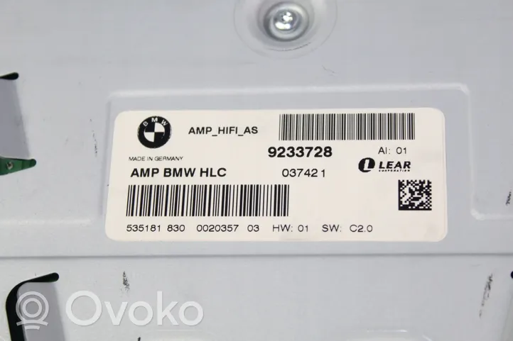 BMW 7 F01 F02 F03 F04 Amplificateur de son 9233728