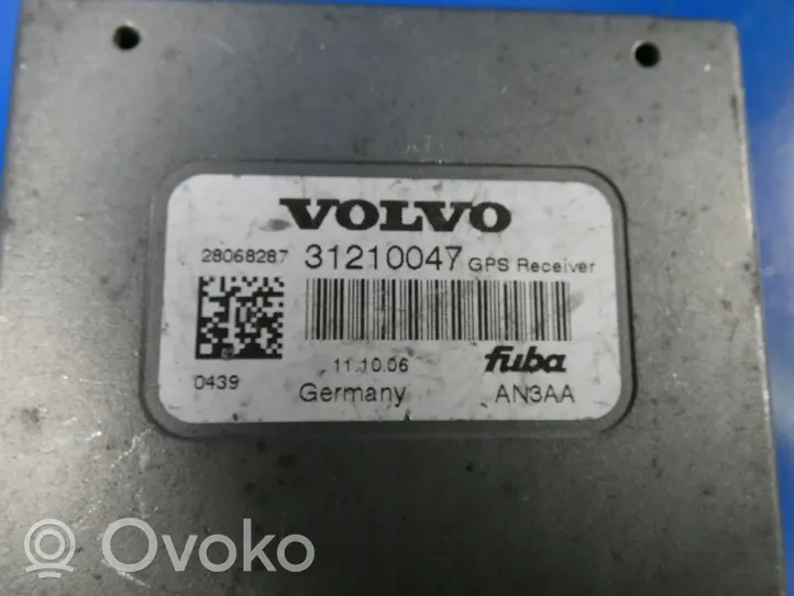 Volvo V50 GPS navigation control unit/module 31210047