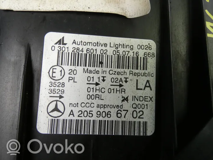 Mercedes-Benz C W205 Phare frontale A2059066702