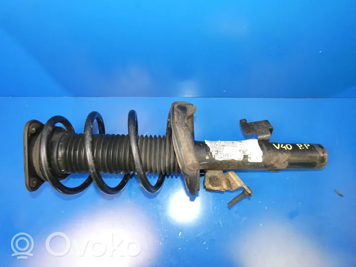 Volvo V40 Front shock absorber with coil spring 